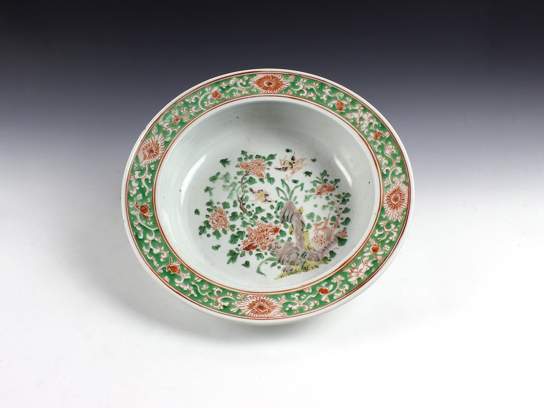 A famille verte plateï‚ŸQing Dynasty (1 of 5)