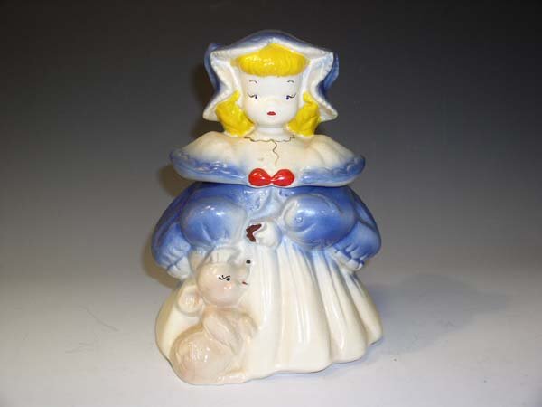 Brush McCoy Goldilocks Cookie Jar: You are bidding on a Brush McCoy Goldilocks Cookie Jar. No Damage! David Iver Auctions will be conducting this online and in house auction at 11:00 AM CST on Sunday October 3, 2004. This auction will