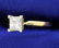 1.26 carat Princess Cut Solitaire Engagement Ring - 2