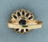 Vintage 10ct Sapphire Ring - 4
