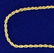 16 Inch Rope Style Neck Chain in 14k Gold - 2