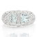 Filigree 2 Stone Aquamarine Ring with Diamond in - 2