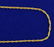 21 1/2 inch 14k Rope Style Neck Chain - 2