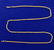 25 1/2 Inch Rope Style Neck Chain in 14k Gold
