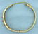 Natural Ruby Bangle Bracelet in 14K Yellow Gold - 2