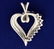 1/3 ct TW Diamond Heart Pendant - 2