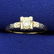 Vintage Round Solitaire Diamond Ring in 14K and 18K