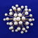 Vintage Sakata Akoya Pearl Brooch in 14K Yellow Gold
