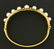 Vintage Akoya Pearl Bangle Bracelet in 18K Yellow Gold - 3