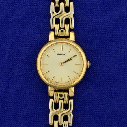 Vintage Ladies Seiko Watch In Gold Plated Stainless Aug 31 2019 Eric S Estate Jewelry In Fl