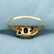 1.5ct Emerald Cut Aquamarine and Diamond Ring in 14K - 4
