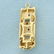 Vintage Car Sapphire Car Charm or Pendant in 14K Yellow - 2