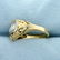 Vintage Three-Stone Diamond Ring in 14K Yellow and - 2
