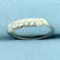 Diamond Wedding or Anniversary Band Ring in 14K White - 2