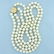 Vintage 22 Inch Double Strand Akoya Pearl Necklace with - 2