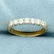 1/2ct TW Diamond Wedding or Anniversary Band Ring in
