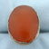 Unique Large Orange Agate Statement Ring in 14k Rose