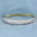 5 Carat Diamond Bangle Bracelet in 14k Gold