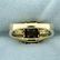 4ct Smoky Topaz Solitaire Ring in 14K Yellow Gold - 4