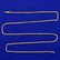 24 Inch Rope Style Neck Chain Necklace in 14K Yellow