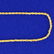 24 Inch Rope Style Neck Chain Necklace in 14K Yellow - 2