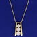 1/2ct TW Diamond Necklace in 14K Yellow and White Gold