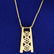1/2ct TW Diamond Necklace in 14K Yellow and White Gold - 2