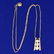 1/2ct TW Diamond Necklace in 14K Yellow and White Gold - 3