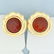 Large Statement Cameo Carnelian Earrings in 14K Yellow
