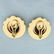 Large Statement Cameo Carnelian Earrings in 14K Yellow - 3