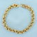 Double Link Charm Bracelet in 14K Yellow Gold