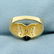 3/4ct Ruby and Diamond Ring in 14K Yellow and White - 4