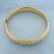 Engraved Bangle Bracelet in 14K Yellow Gold - 2