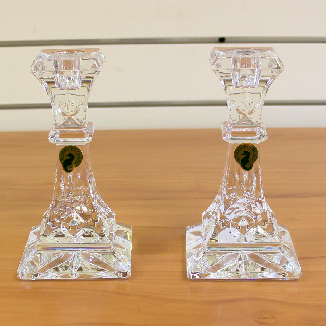 Waterford Lismore 6 Crystal Candlestick Pair Dec 10, 2021 in