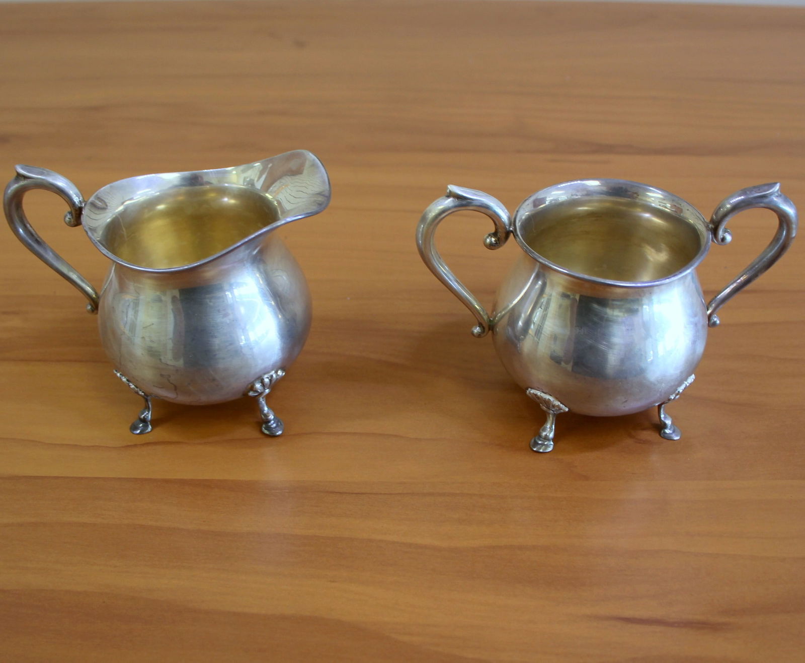 Preisner Sterling Silver #57 Cream and Sugar Set (1 of 4)