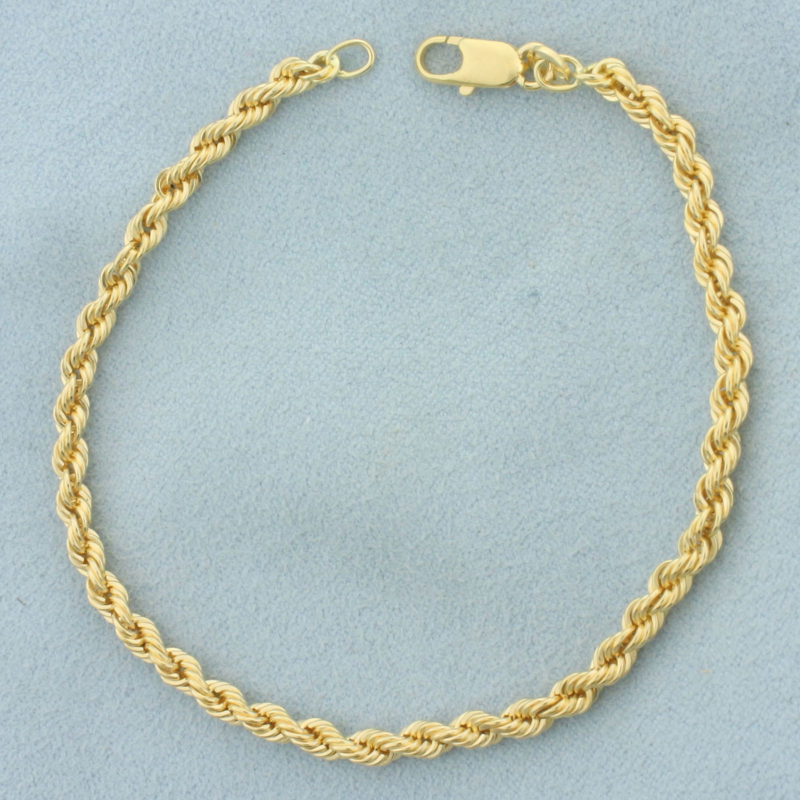 Italian Rope Link Bracelet in 18k Yellow Gold (1 of 2)