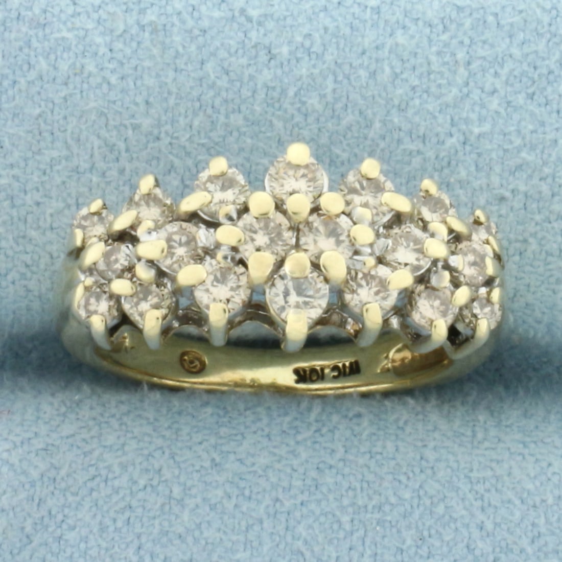 1ct Diamond Ring in 10k Yellow Gold (1 of 4)