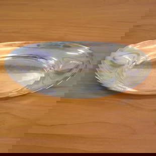 Gorham 4463 Sterling Silver Bread Bowl Tray: In .925 Sterling Silver. 11.75 inches long. 6 inches wide. 235.0g