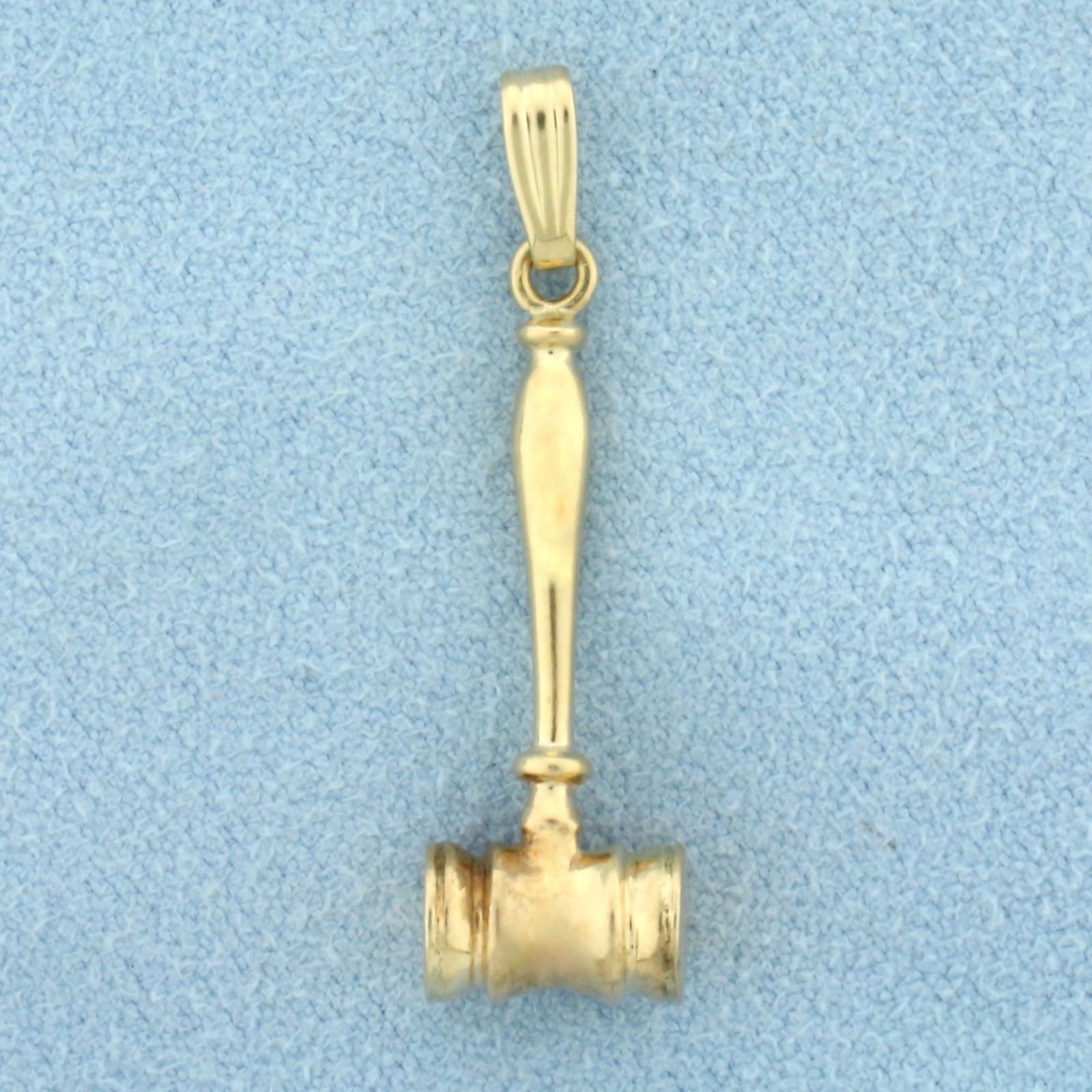 Gavel Pendant in 14k Yellow Gold (1 of 2)