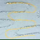 Italian 24 Inch Figaro Link Chain Necklace in 14k Yellow Gold