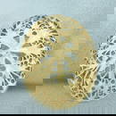 3D Large Bombe Statement Ring in 14k Yellow Gold