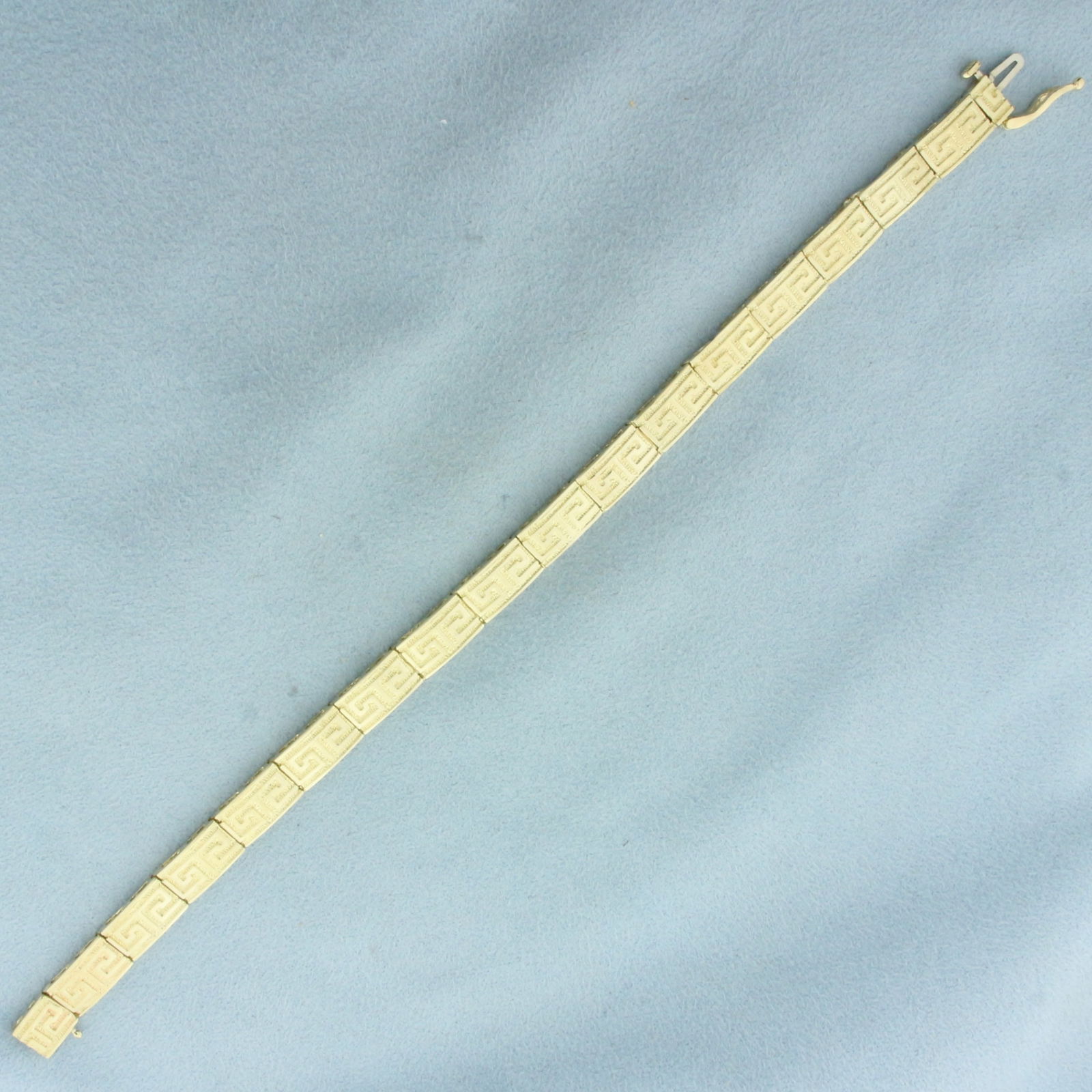 Greek Key Bracelet in 14K Yellow Gold (1 of 2)