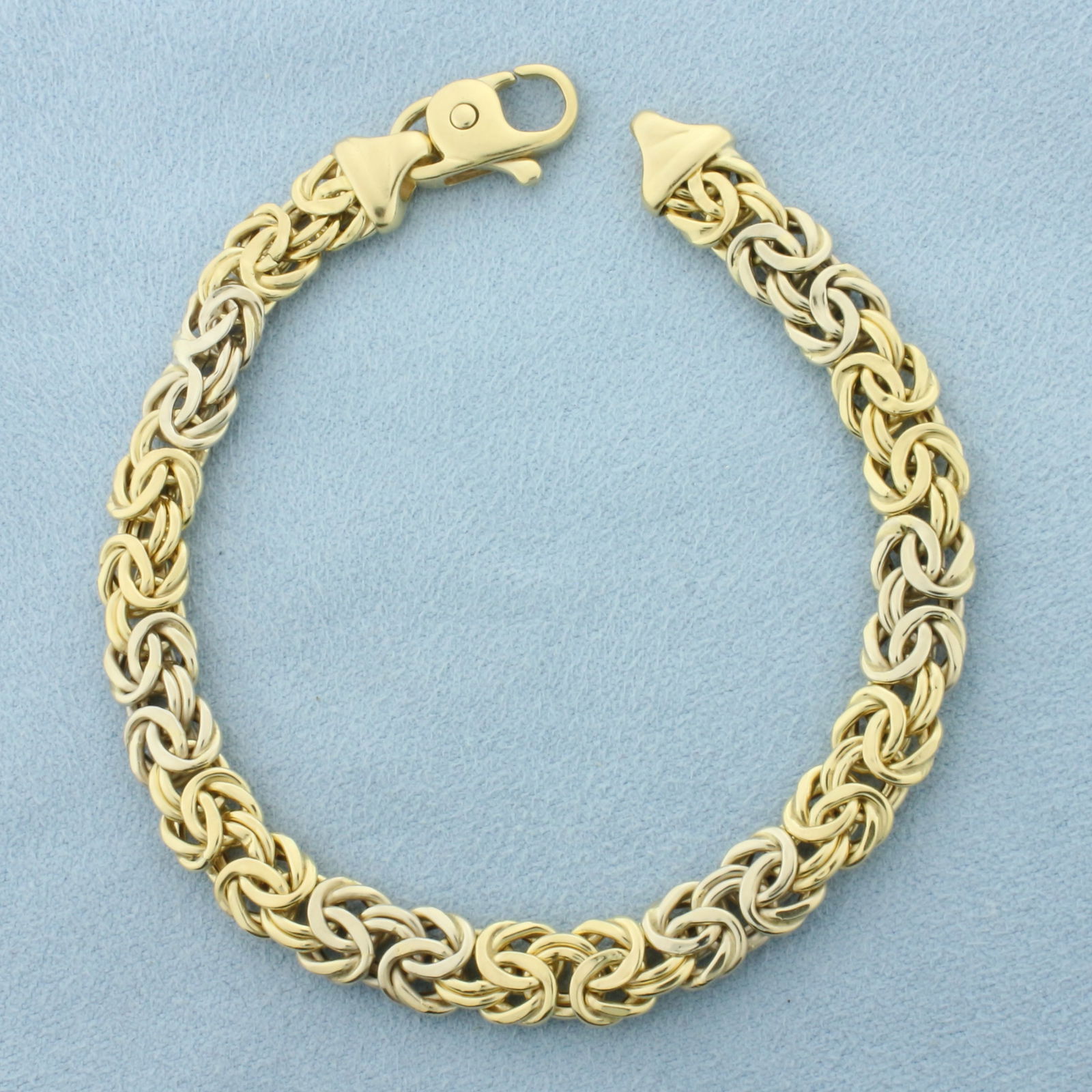 Byzantine Link Bracelet in 18k Yellow Gold (1 of 2)