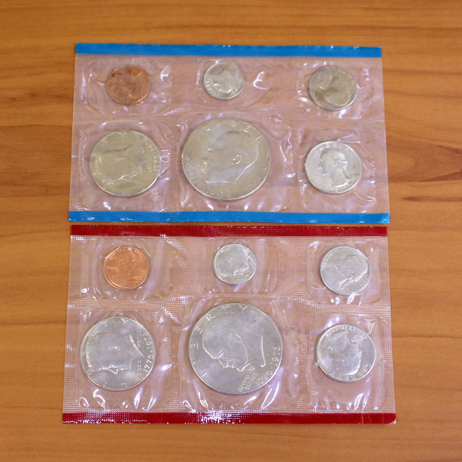 US Mint Uncirculated Bicentennial Philadelphia and Denver Coin Sets OGP (1 of 2)