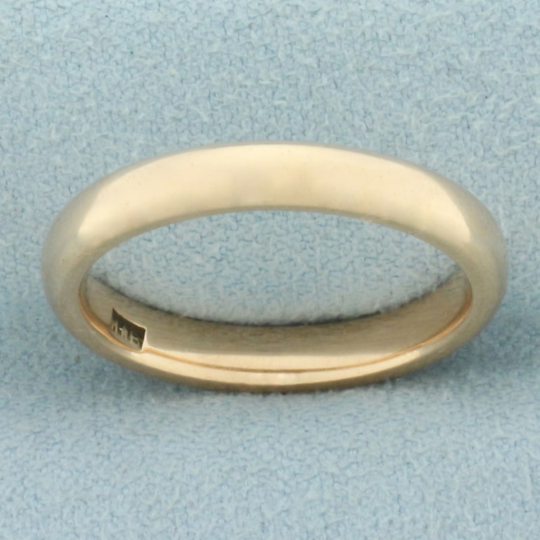 Comfort Fit Wedding Band Ring in 14k Yellow Gold (1 of 2)