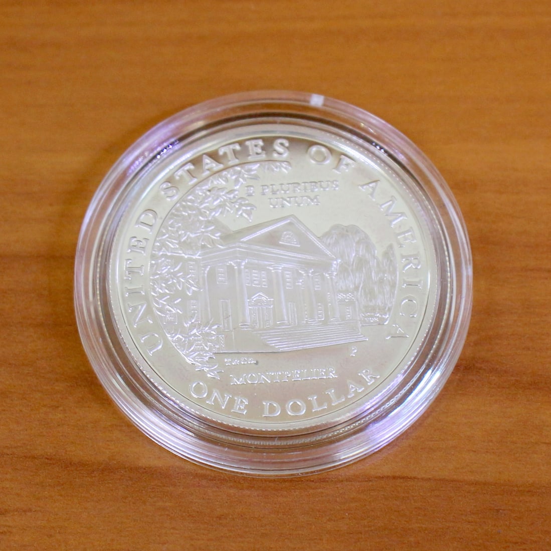 US Mint Dolley Madison Silver Dollar Proof Coin OGP - 3