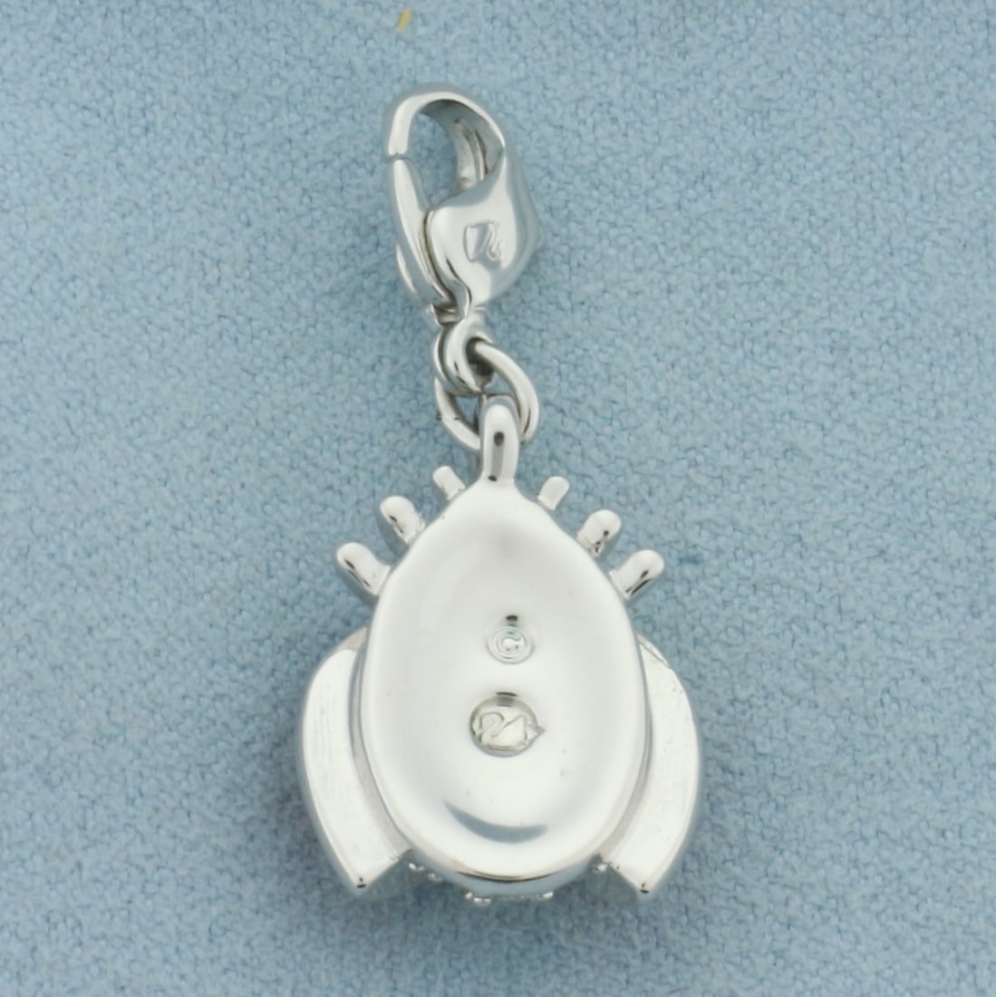 Swarovski Crystal Ladybug Charm - 2