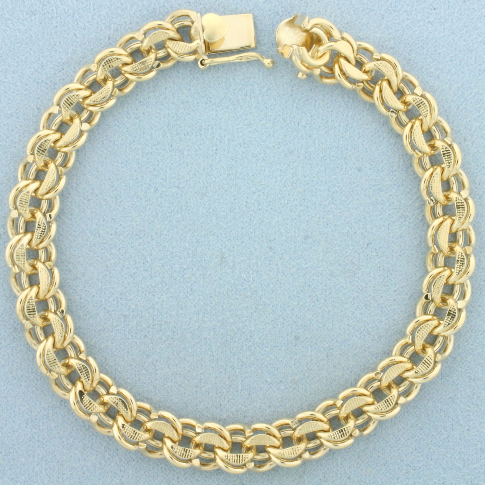 Chino Link Bracelet in 14k Yellow Gold (1 of 2)
