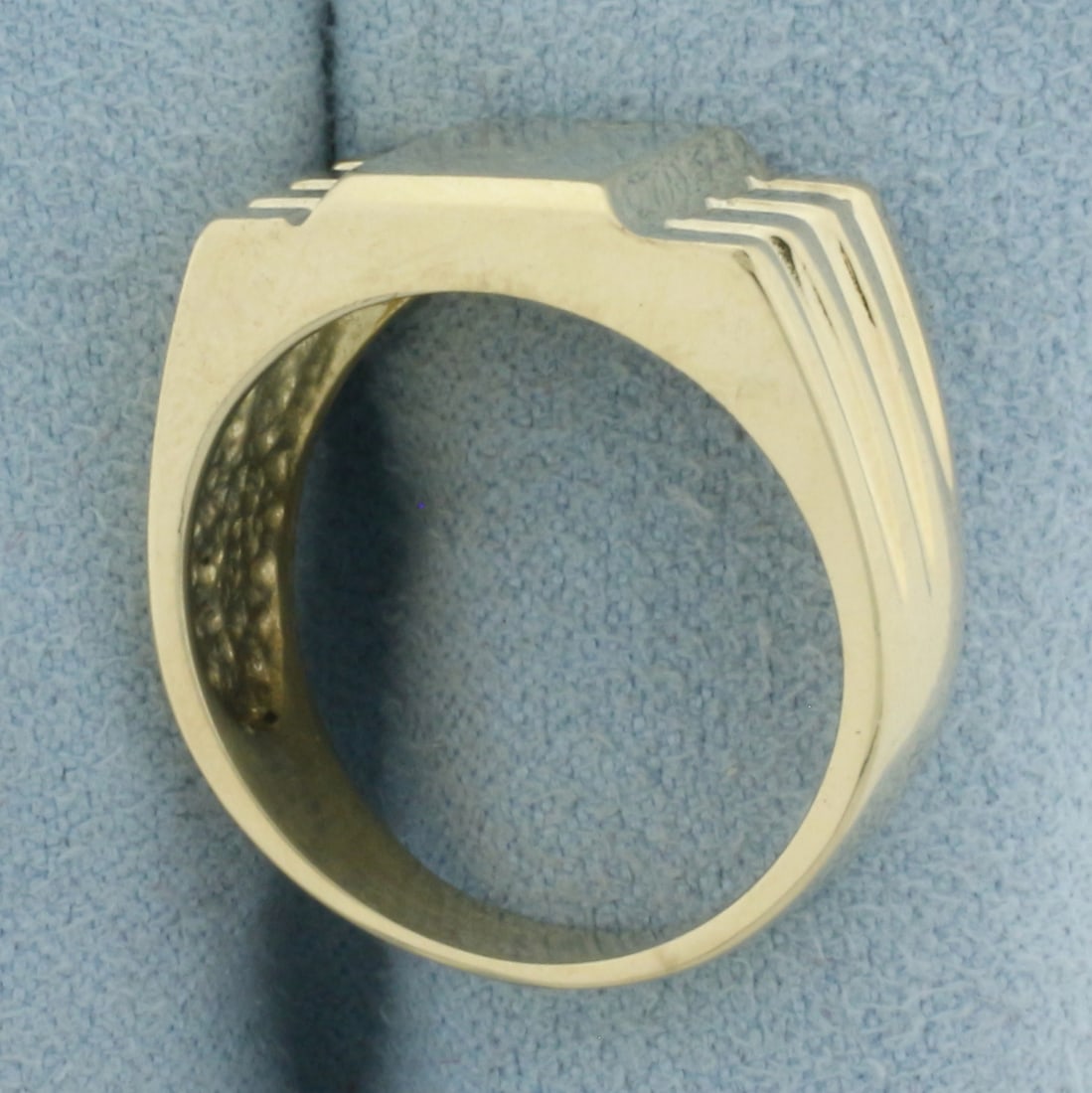 J Monogram Initial Ring in 14k Yellow Gold - 3