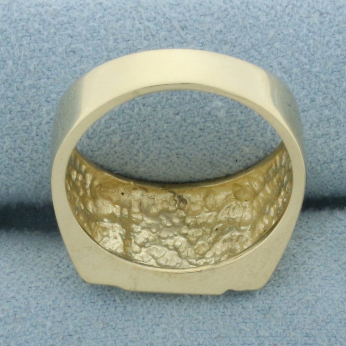 J Monogram Initial Ring in 14k Yellow Gold - 4